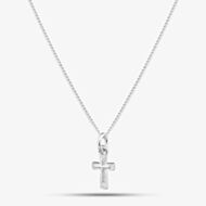 Fashionista Silver Silver Mini Cross Pendant P1P04ST0918 N2326