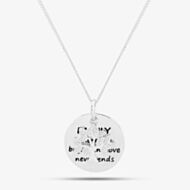 Sterling Silver Stone Set Family Tree Pendant 8.68.4239
