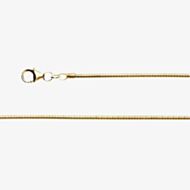 Bastian Gold Plated 18 Inch Omega Chain 9114444550
