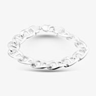 Sterling Silver Flat Rambo Chain Bracelet 8.26.0604