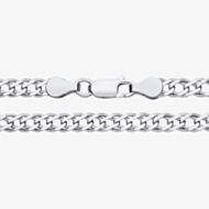 Fashionista Silver Sterling Silver 22 Inch Double Curb Chain S1120-22
