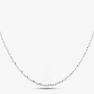 Silver 20 Inch Fancy Necklace CA4DC040/0.50