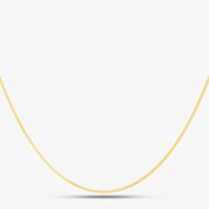 Gold Plated 20 Inch Flat Curb Chain CU2DC035/0.50