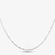 Sterling Silver 20 Inch Sparkle Effect Chain 8.18.5975