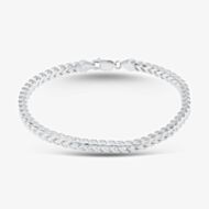 Silver 8.5 Inch Foxtail Chain Bracelet SOFV-360-AG-8.5