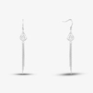 Sterling Silver Tassel Dropper Earrings 8.54.3659