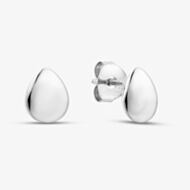 Fashionista Silver Sterling Silver Teardrop Stud Earrings CEC3873X90000R1