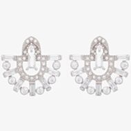 V Jewellery Runa Fan Stud Earrings 3225