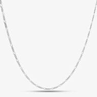 Silver 18 Inch Figaro Chain 8-15-0254