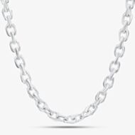 Argentium Silver 18 Inch Flat Curb Chain ARG-94301-18