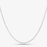 Silver 20inch Curb Chain N222