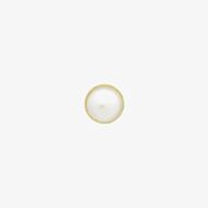 Amulette Gold Plated Small Fresh Water Pearl Ring Charm CH-S-126/YGP