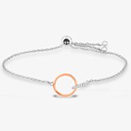 Rosa Lea Joined Circles Sliding Bracelet AM-2THB019606