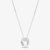 Rosa Lea Pave Knotted Loop Pendant BJ-P3188C