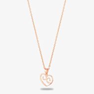 Rosa Lea Filigree Open Heart Necklace AM-2THB009006