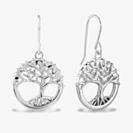 Rosa Lea Growing Tree Of Life Dropper Earrings BJ-E2985C