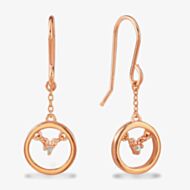 Rosa Lea Centrepoint Dropper Earrings BJ-E3301CRRG0.5(T)