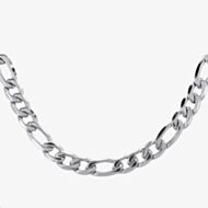 Thomas Henry Mens Diamond Cut Figaro Chain USS-711S2.0