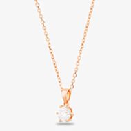 Starbright Rose 6mm Six Claw Cubic Zirconia Pendant E2177P-6M 3A RGP