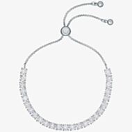 Ted Baker MELRAH Silver Tone Icon Crystal Slider Bracelet TBJ2968-01-02