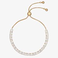 Ted Baker MELRAH Gold Tone Icon Crystal Slider Bracelet TBJ2968-02-02