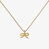 Ted Baker Blaire Gold Tone Mini Bow Pendant Necklace TBJ4175-02-03