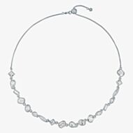 Ted Baker JULIE Silver Tone Plated Multi Cut Crystal Necklace TBJ4200-01-02