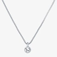 Ted Baker SININAA Silver Tone Mini Crystal Pendant TBJ3034-01-02