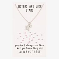 Sentiments Sisters Star Cut-out Pendant 17391