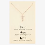 Sentiments Hope Makes All Things Work Pendant 18140S