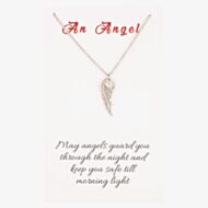 Sentiments An Angel... Openwork Wing Pendant 15351