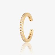 Scream Pretty 18ct Gold Plated Cubic Zirconia Slim Ear Cuff Earrings SPECGS170