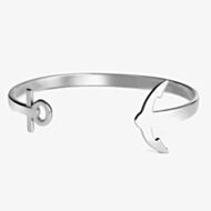 Paul Hewitt Ancuff Silver Tone Bangle PH-CU-S