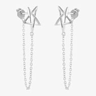 Lucy Quartermaine Sol Star Loop Earrings LER6