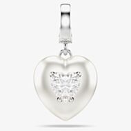 Swarovski Idyllia Zirconia Pearl Heart Charm 5742960