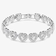 Ariana Grande X Swarovski Capsule White Crystal Heart Bracelet 5720860