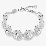 Swarovski Una Rhodium Plated White Crystal Bracelet 5735343