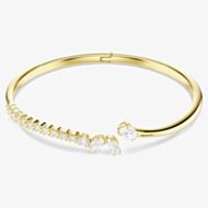 Swarovski Mesmera 18ct Yellow Gold Plated Medium Bangle 5750440