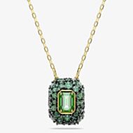 Swarovski Sublima 18ct Yellow Gold Green Pendant 5752884