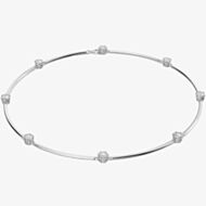 Swarovski Ladies Constella Medium Cubic Zirconia Bar Necklace 5638699
