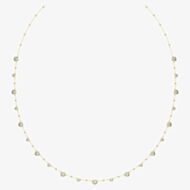 Swarovski Imber Strandage Gold Plated Scattered Necklace 5680091