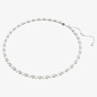 Swarovski Matrix Tennis White Crystal Necklace 5689623