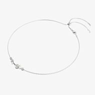 Swarovski Constella Crystal & Pearl Bar Necklace 5705626