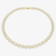 Swarovski Una Angelic Round Cut Multi Halo Necklace 5720505