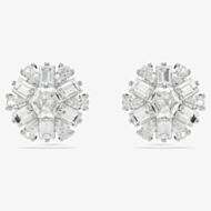 Swarovski Idyllia Rhodium Plated Snowflake Stud Earrings 5691483