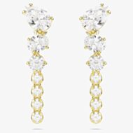Swarovski Mesmera 18ct Yellow Gold Plated Drop Earrings 5747936