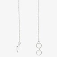 ALEX AND ANI Sterling Silver Glasses Lariat Necklace AS18HP37S