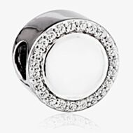 Rosa Lea Round Charm AM-2THB011704
