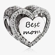 Rosa Lea Best Mom Heart Charm AM-2THB011905