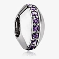 Rosa Lea Purple Thin Line Charm AM-2THB003504-Purple